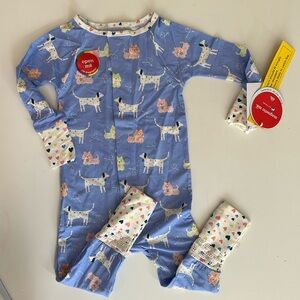 Genetic me romper Jammie’s 12-18m nwt doggies
